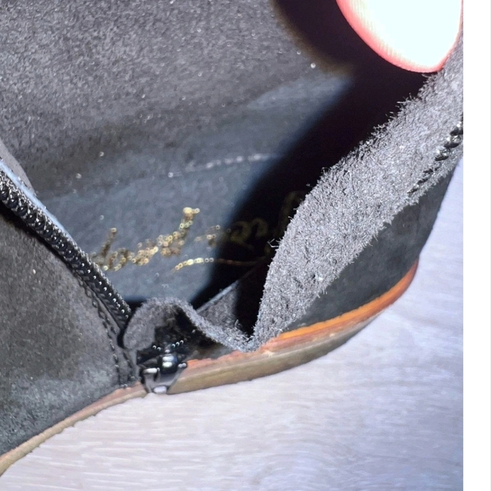 Free People Suede Slouch Boots - Picture 9 of 12
